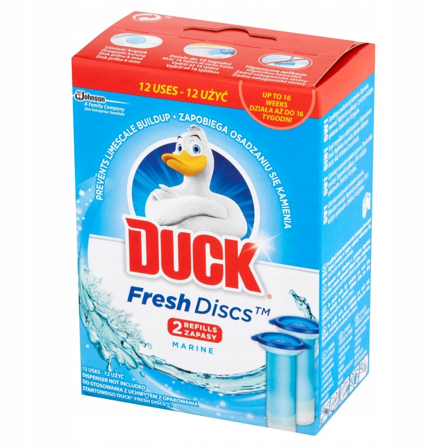 

Duck Fresh Zapas Marine Krążek Żelowy Wc 12 użyć
