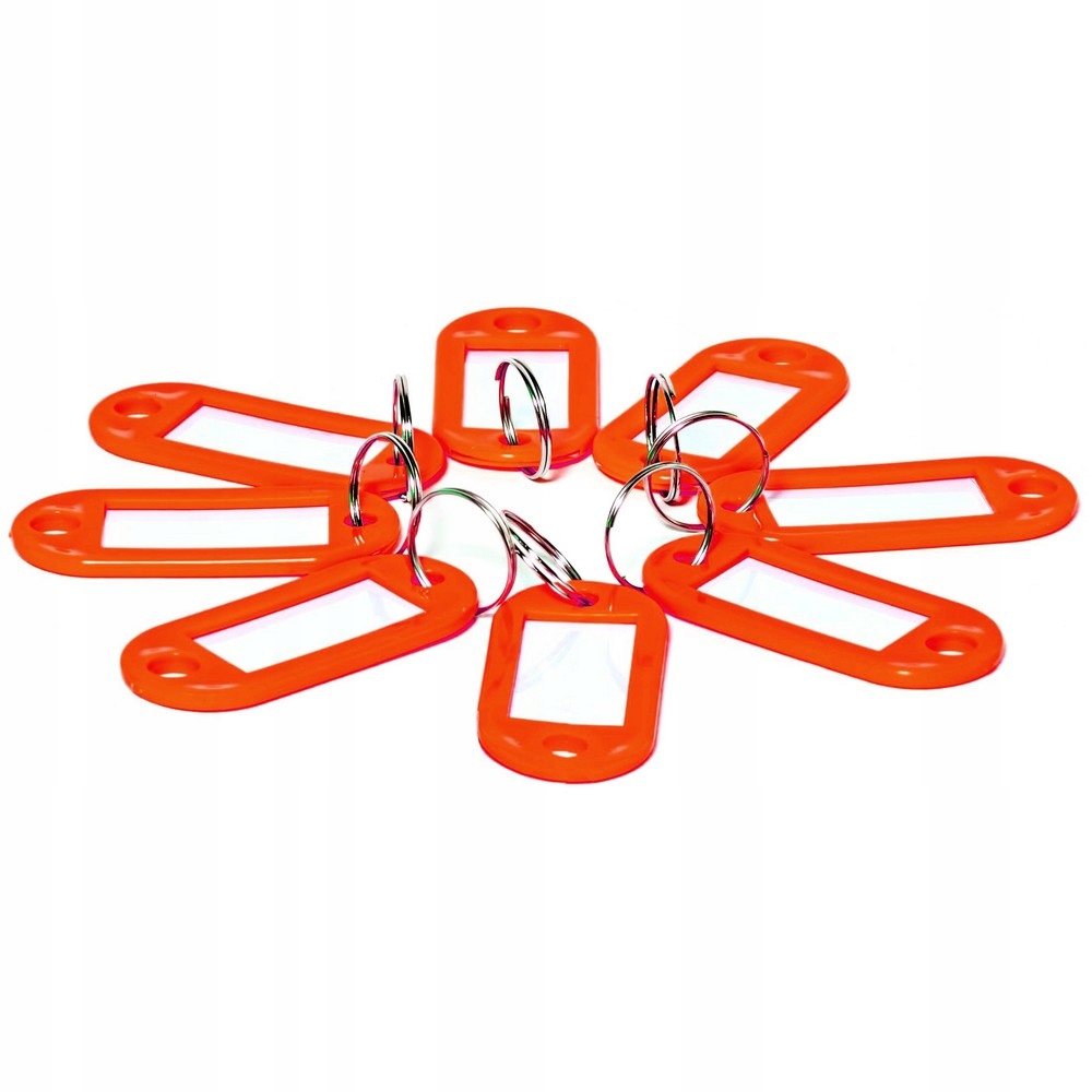 BRELOK BRELOCZEK ZAWIESZKA DO KLUCZY 10szt Marka D.rect