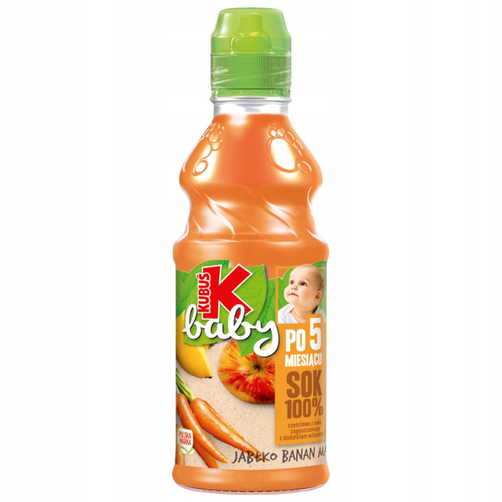 SOK 100% Kubuś baby jabłko banan marchew 300 ml
