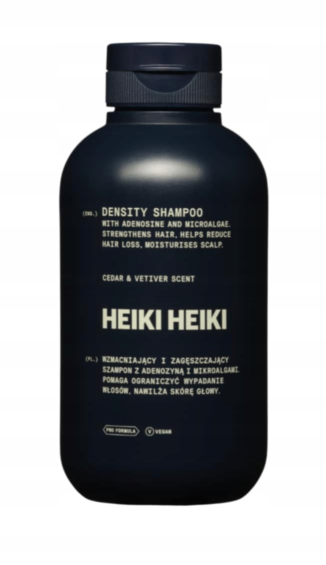 Heiki Heiki Density szampon do włosów przerzedzających się Cedar&Vetiver