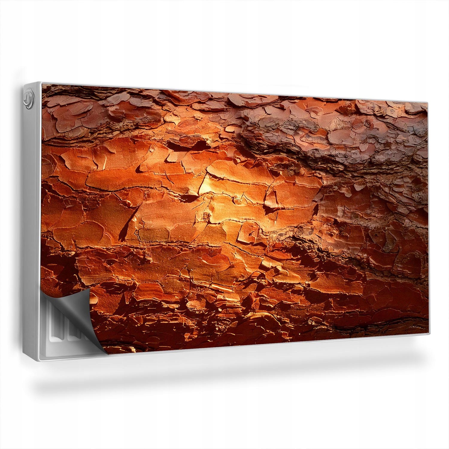 Magnetická podložka na radiátor Jantarová pryskyřice ve dřevě textura 110x60