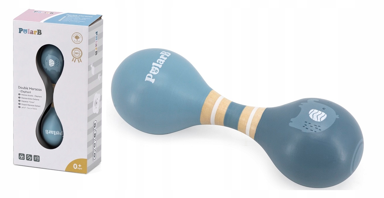 

Viga 44089 PolarB Podwójne Marakasy-Słoń