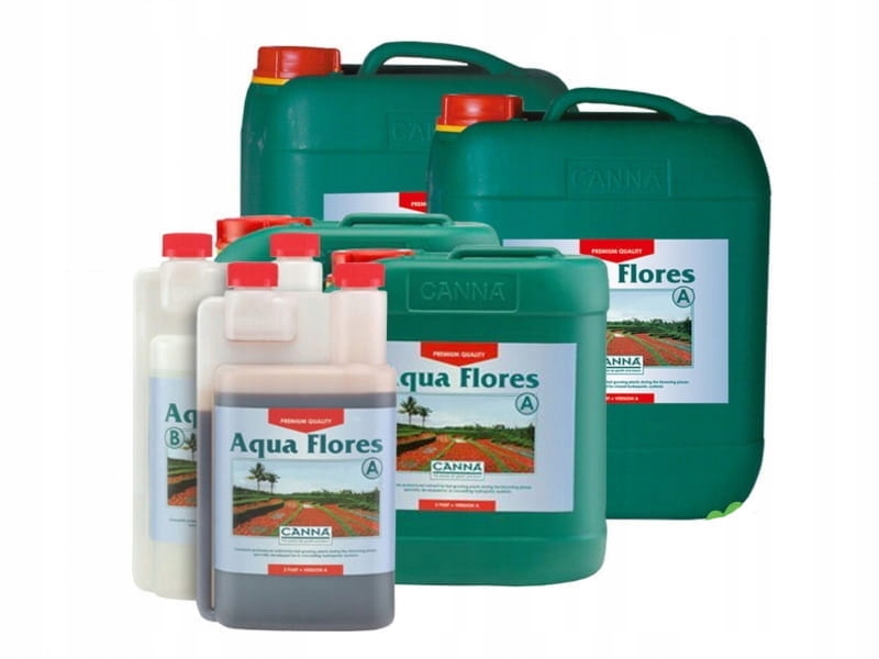 Canna Aqua Flores A/b 2x5L hnojivo pro kvetení rostlin hydroponie