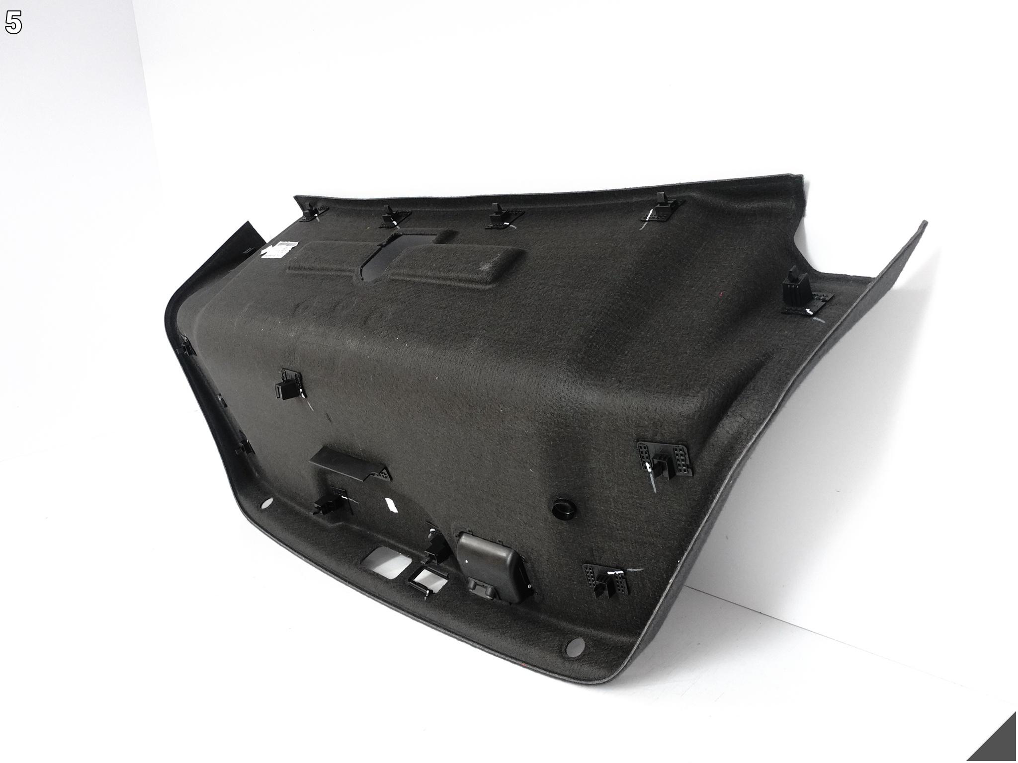 AUDI S8 A8 4H0 D4 LIFT 13-17 upholstery side bonnet boot rear part 9X7