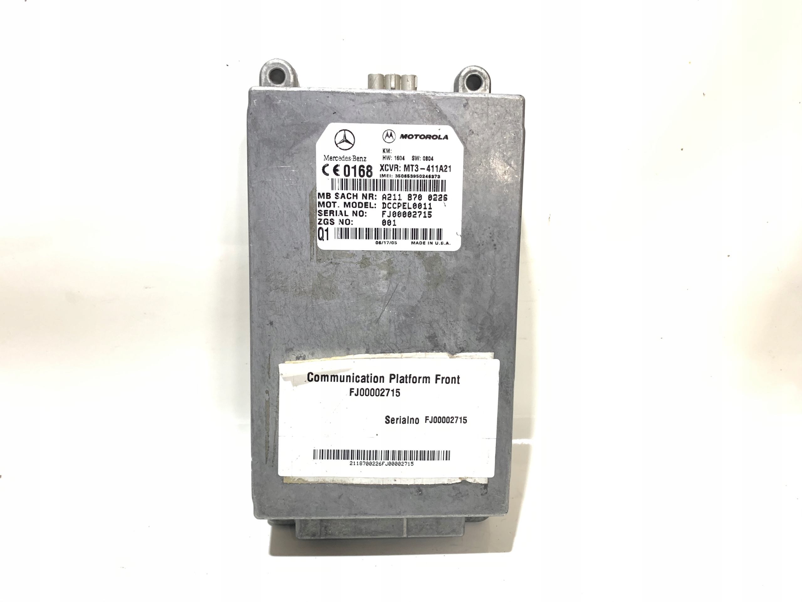 MODUL STEROWNIK TELEFONU 2118700226 MERCEDES W211