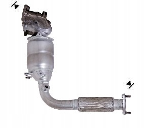 ID0102 - Катализатор FORD KA 1.3 69 л. с. / 2002-2004