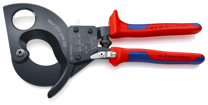 Nožnice Na Káble 280 MM, Zapínací Mechanizmus