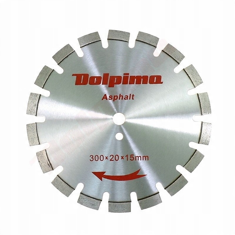 

Tarcza Diamentowa Asfalt 300 MM Śr 20 MM 15 X 3,0