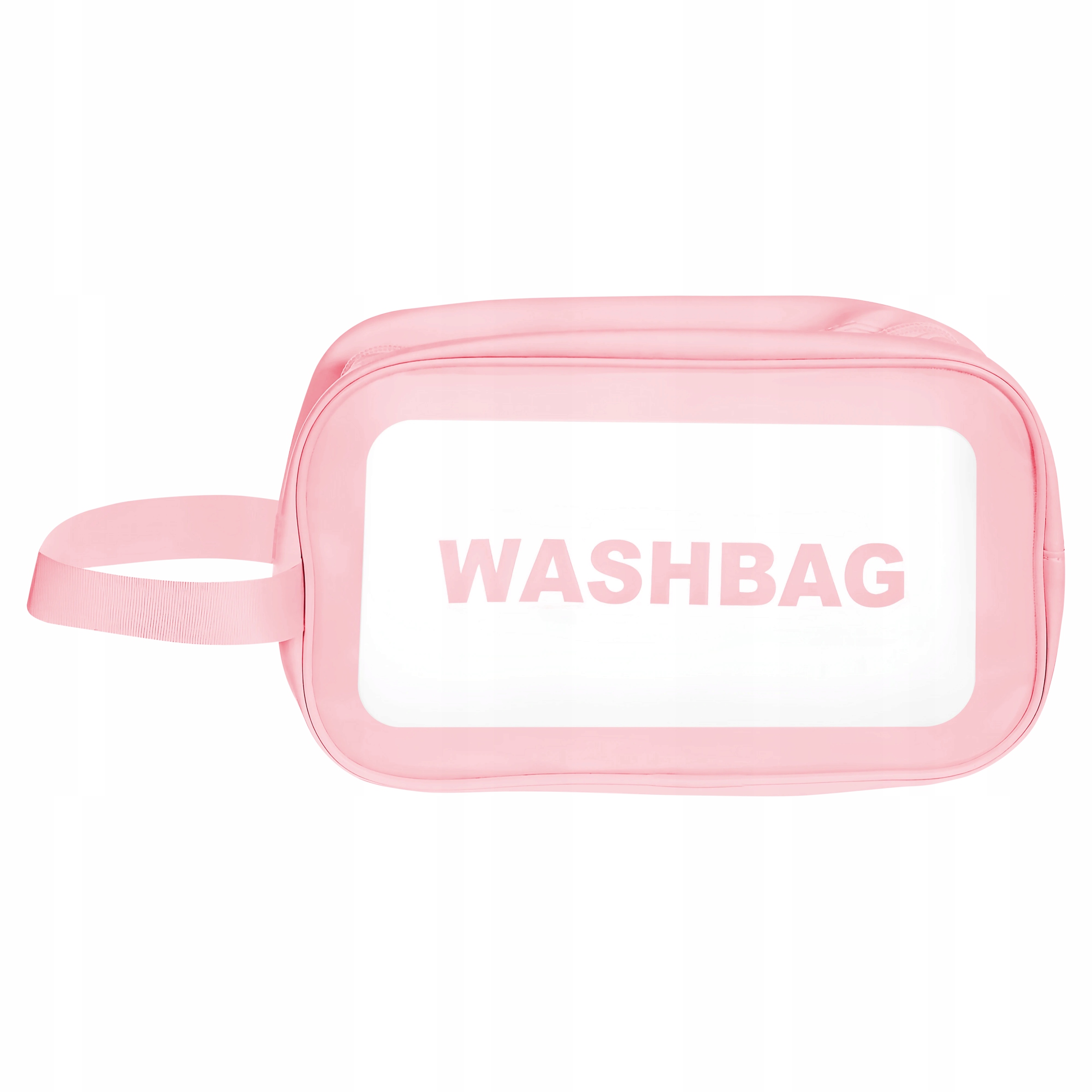 Kosmetyczka podróżna przezroczysta transparentna wodoodporna washbag duża
