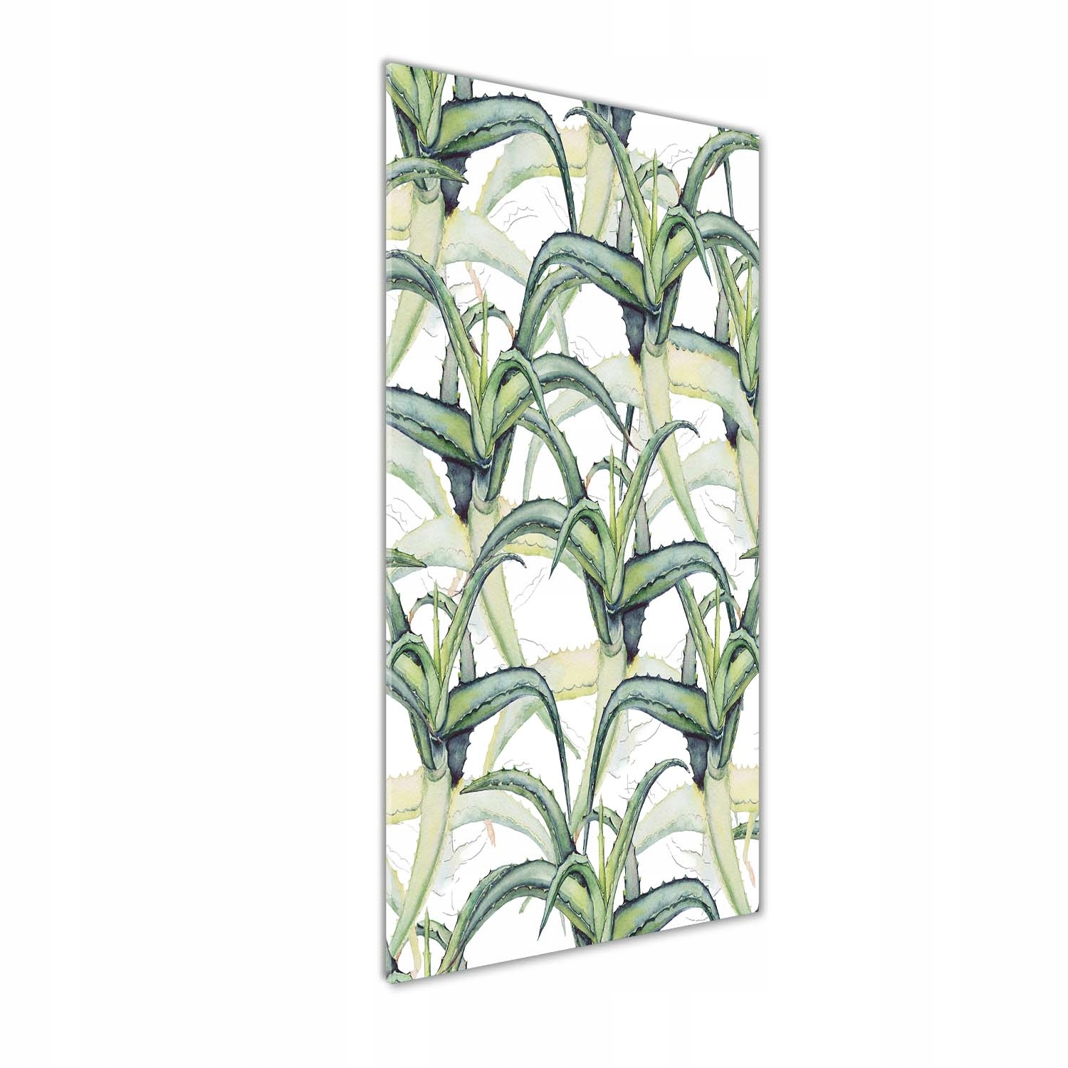 

Fotoobraz szklany na ścianę do salonu Aloes 50x125
