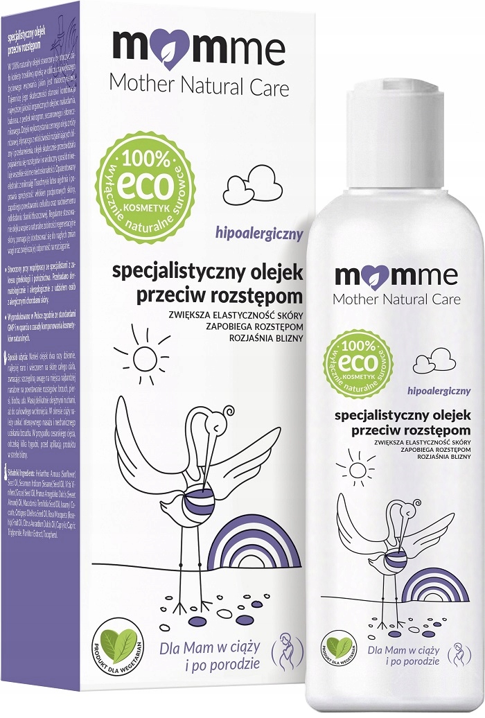 

Momme Dla Mamy olejek przeciw rozstępom 150ml