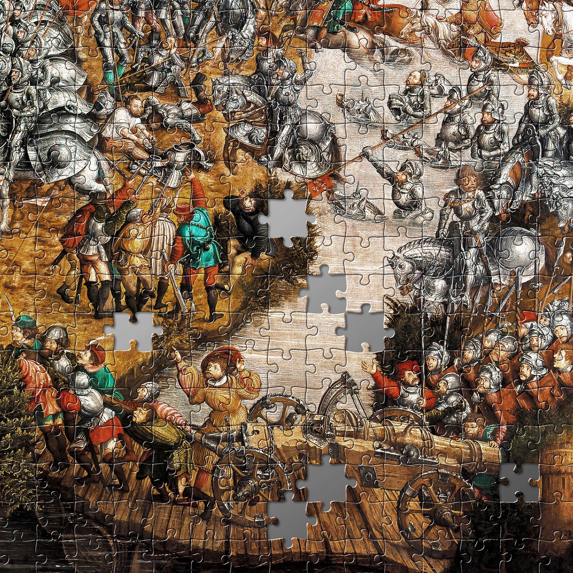 Bitwa pod Orszą 1514 Puzzle 1000 el. Liczba elementów 1000