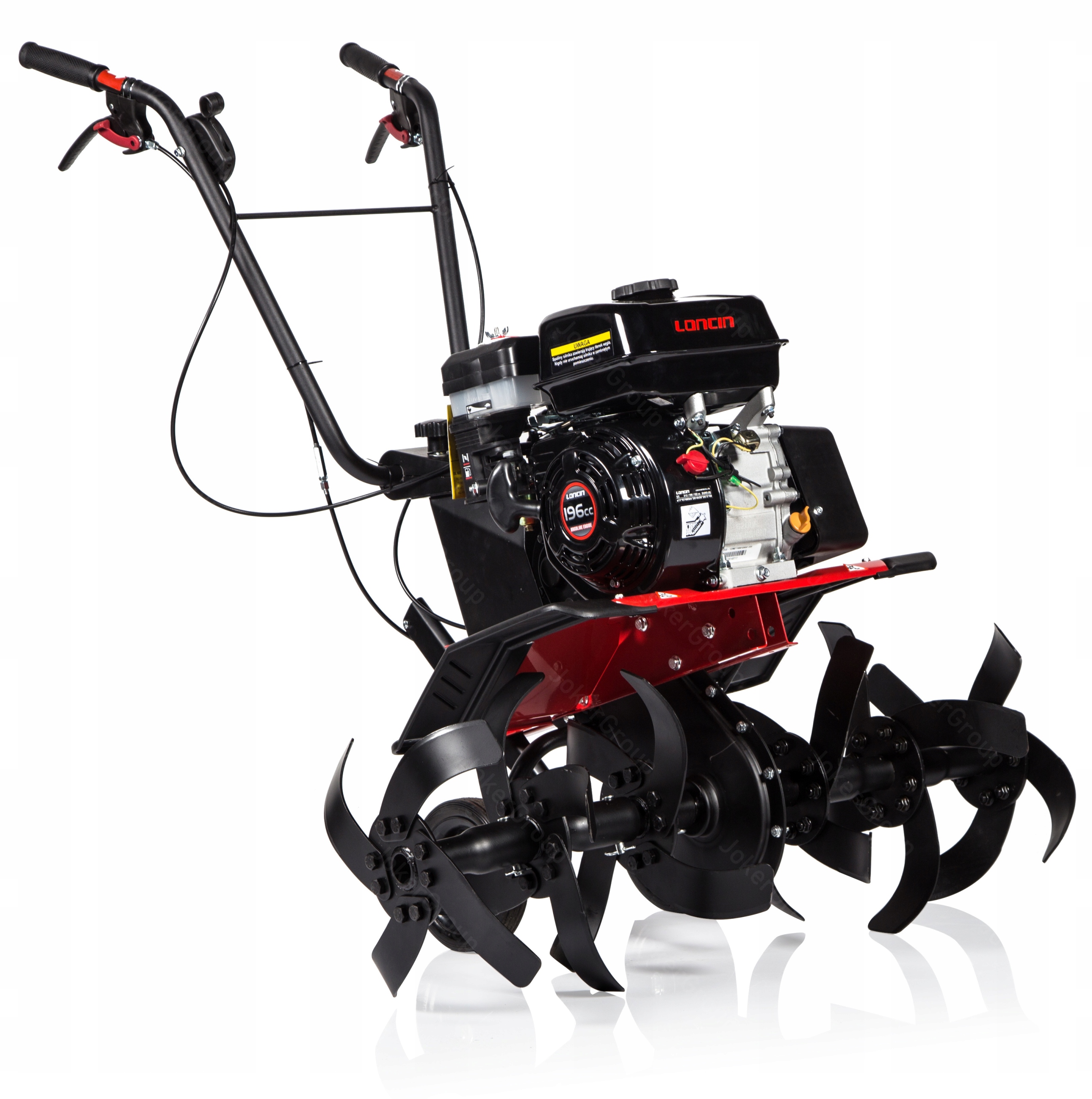 GLEBOGRYZARKA spalinowa HORTMASZ 196 cm3 84 cm 24 NOŻE Pielące + AKCESORIA Zasilanie spalinowe