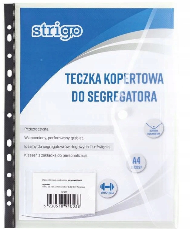 

Teczkakopertowa Do Segregatora A4 Strigo