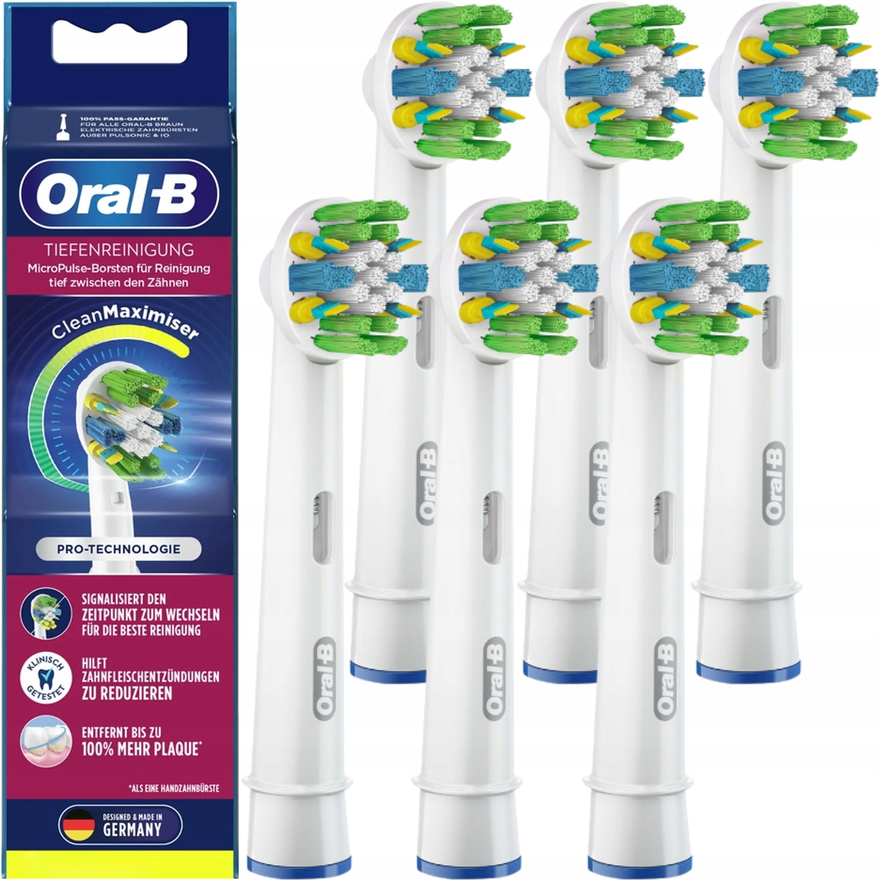 

6x Oryginalna Końcówka Braun Oral-B Floss Action