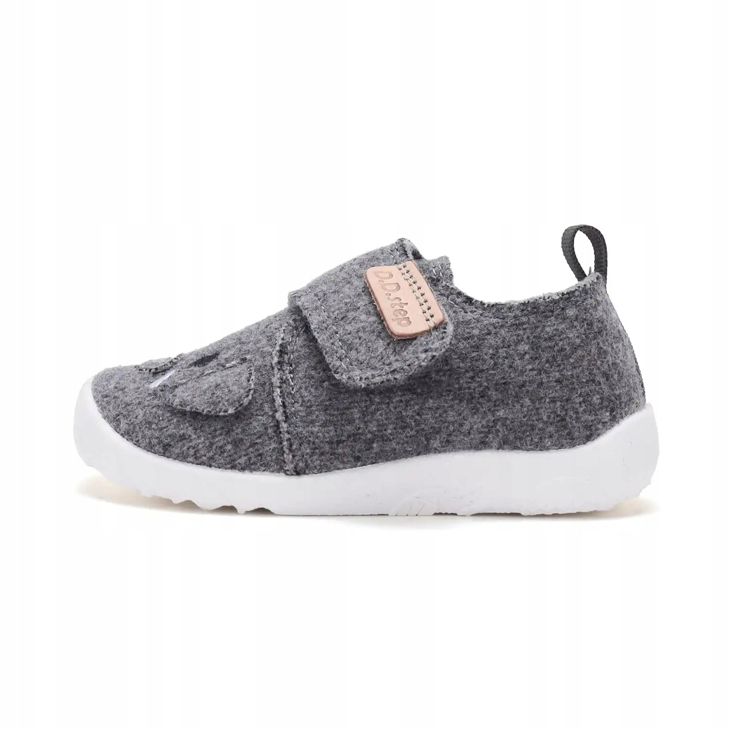 Kapcie filcowe barefoot D.D. Step C086-62686B Dove Grey 28