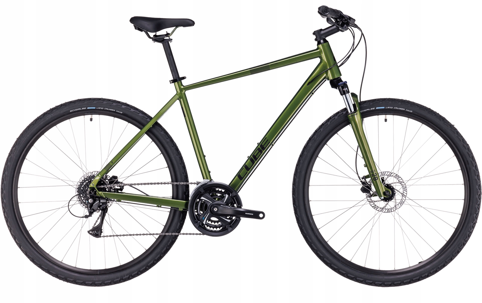 Rower crossowy Cube Nature rama 50 cm koło 28 " zielony