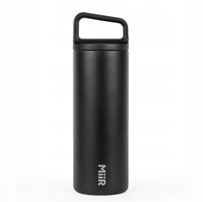 Termoláhev na termosku MiiR Wide Mouth 470 ml z nerezové oceli černá
