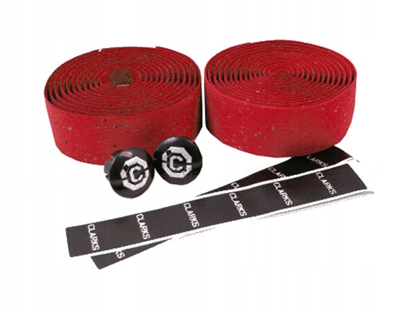 Owijki kierownicy Clark's Chbt Standard czerwona