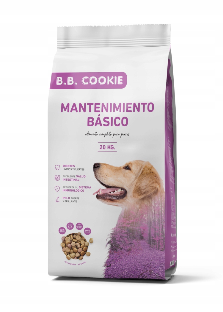 Levně B.b. Cookie Basic Maintenance s vitamíny 20 kg