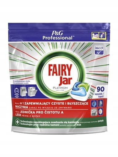 Kapsle do myčky nádobí Fairy Professional Platinum 90ks