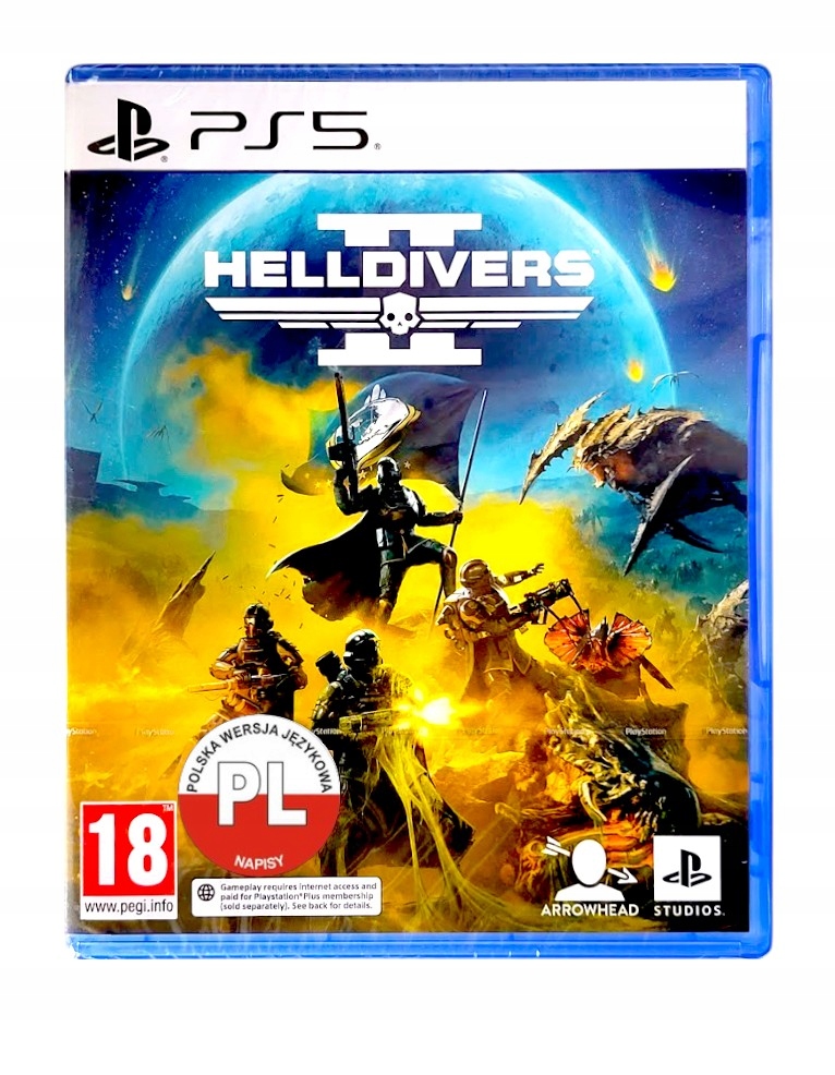 Helldivers II 2 PS5 Napisy Pl Płyta