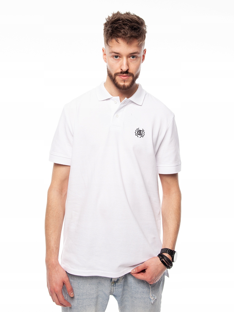 Tričko DIIL Polo Klasik Laur White/black vel. XL