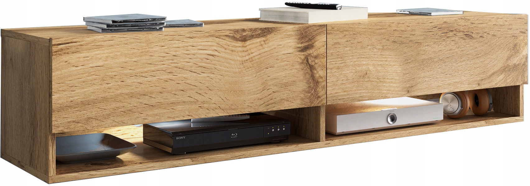 

Lowboard A140 szafka Rtv wisząca półka pod Tv