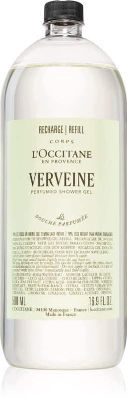 L'occitane Verveine Perfumed Shower Gel Sprchový Gel 500 ML