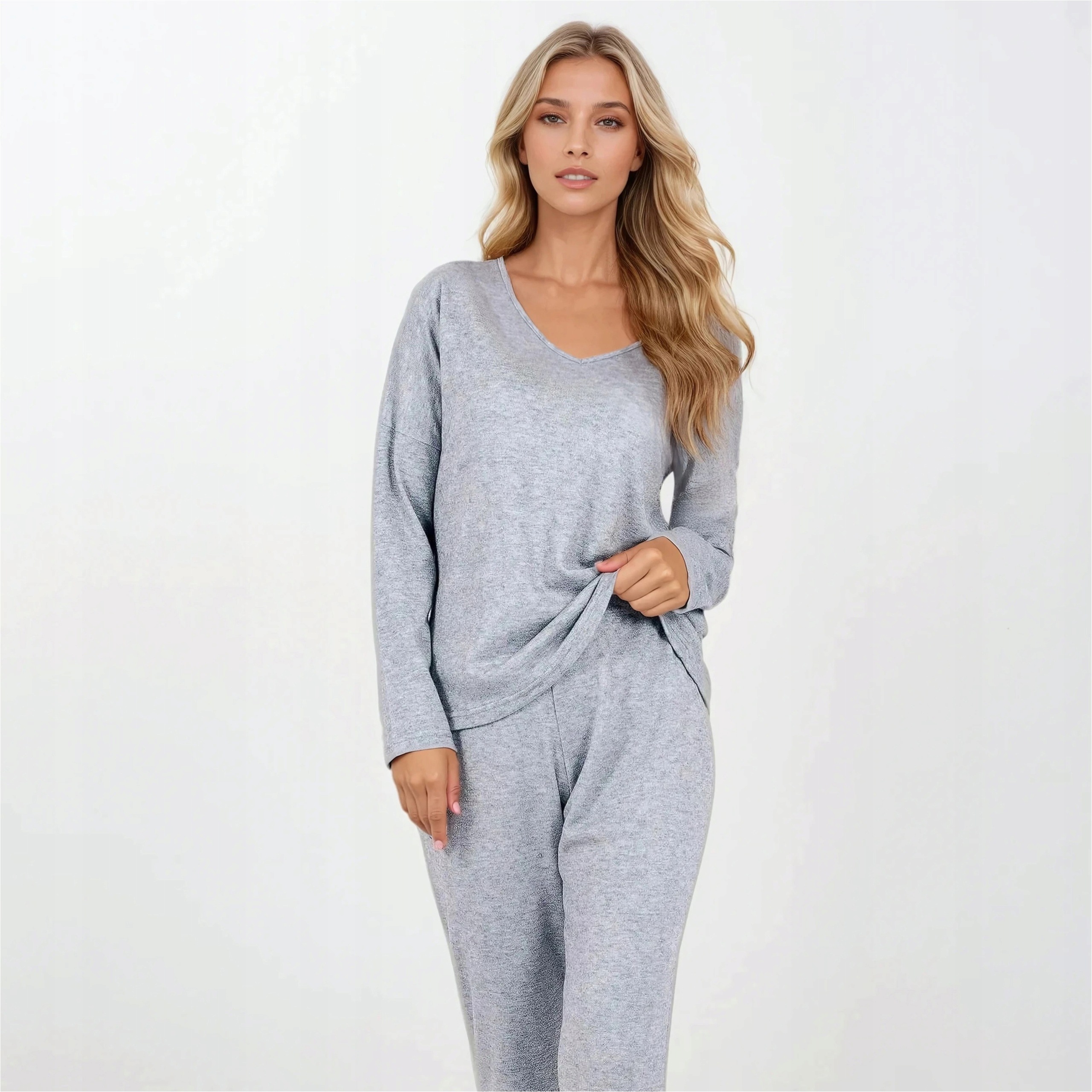 Dámský Komplet Momenti Per Me Comfort Zone Viskóza Legíny Oversize XXL