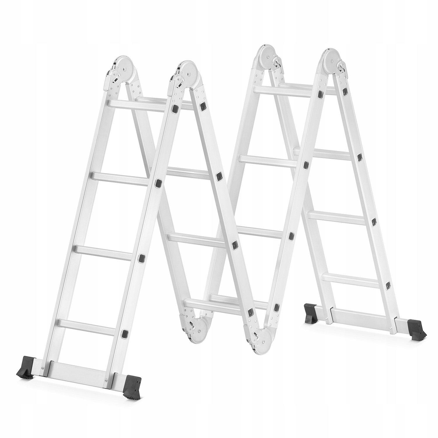 Drabina aluminiowa przegubowa wielofunkcyjna HIGHER 4x4 4,6m 150kg — 18