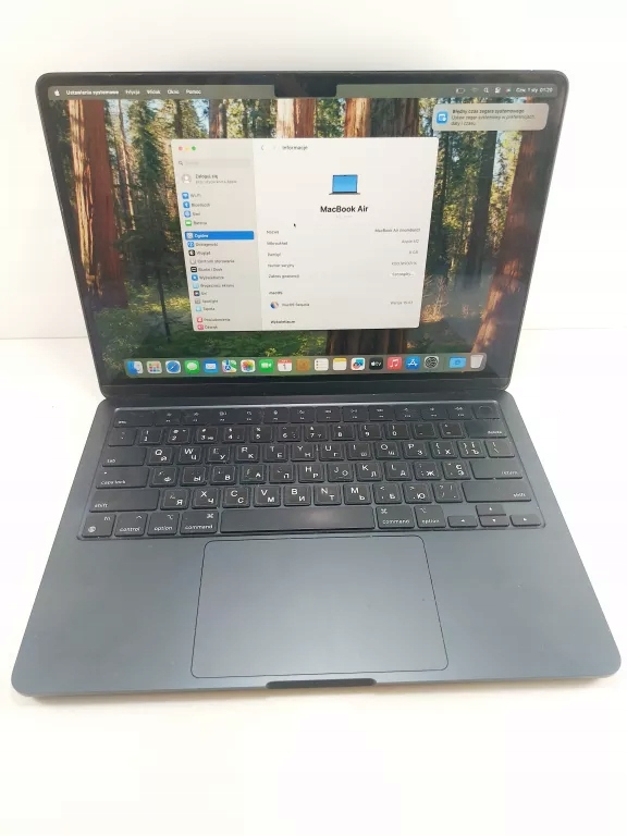 Macbook Air 8gb Ram w Laptopy, notebooki, ultrabooki Apple