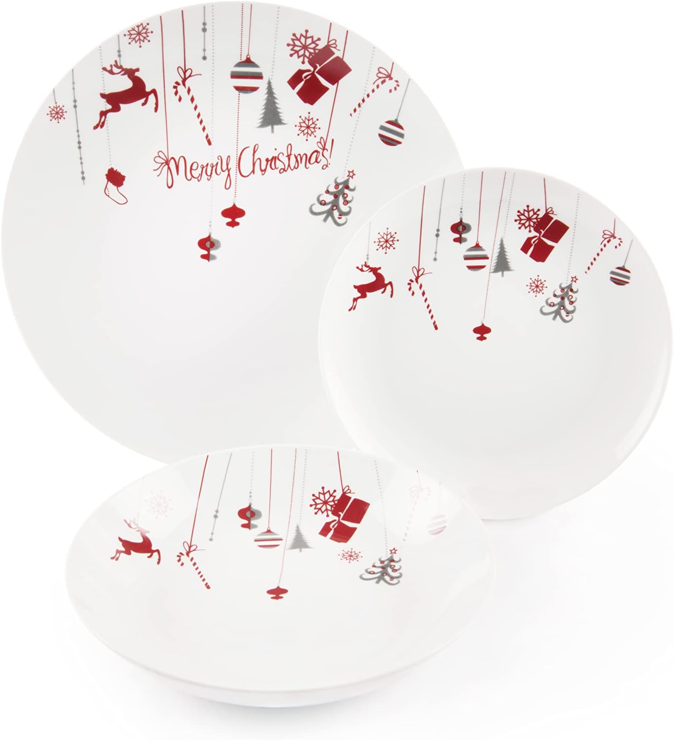 18-DÍLNÁ Porcelánová Jídelní Souprava