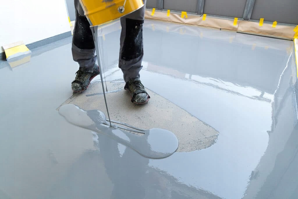 Sika 400N Szara RAL7040 Żywica hydroizolacja Zewnętrzna farba poliuretanowa