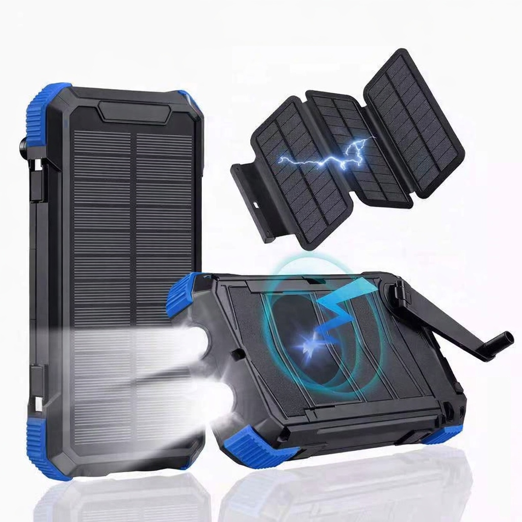 C-Tec Powerbank 30000 mAh outdoor survival bivak modré zesílení