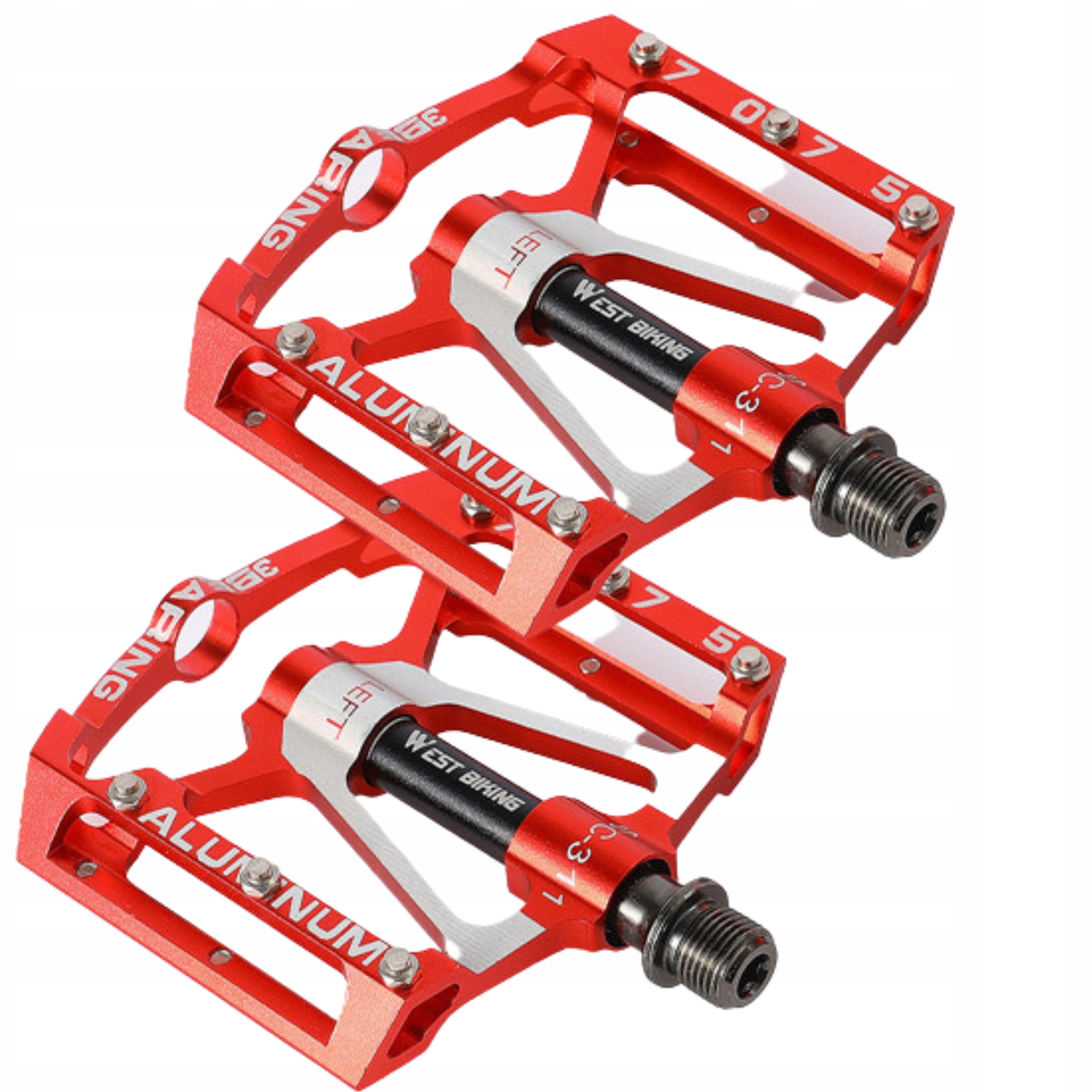 

Pedały Platformowe ,lekkie Aluminiowe West Biking