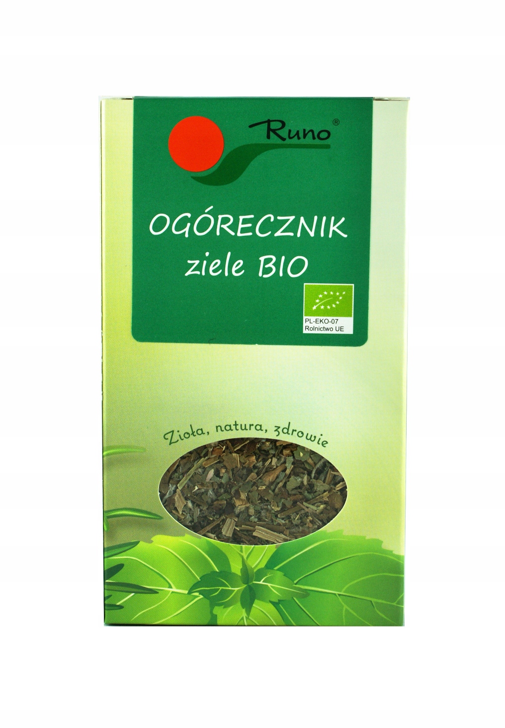 

Ogórecznik lekarski ziele Bio 50g Runo Certyfikat