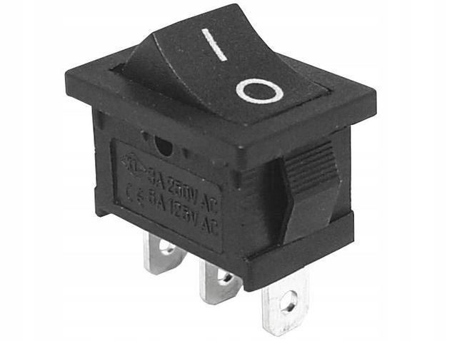 

Przełącznik wyłącznik On-off MK1012C czarny