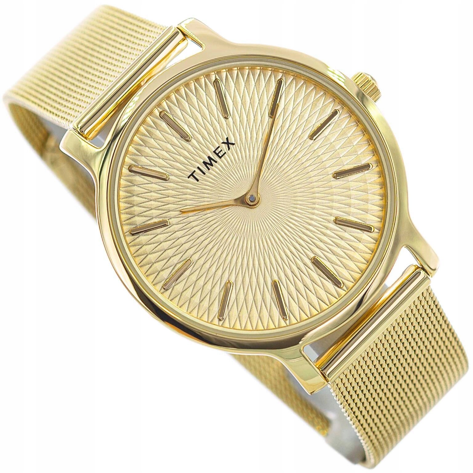 Dámské Hodinky Timex TW2V92800 Transcend Zlaté Na Klasickém Náramku