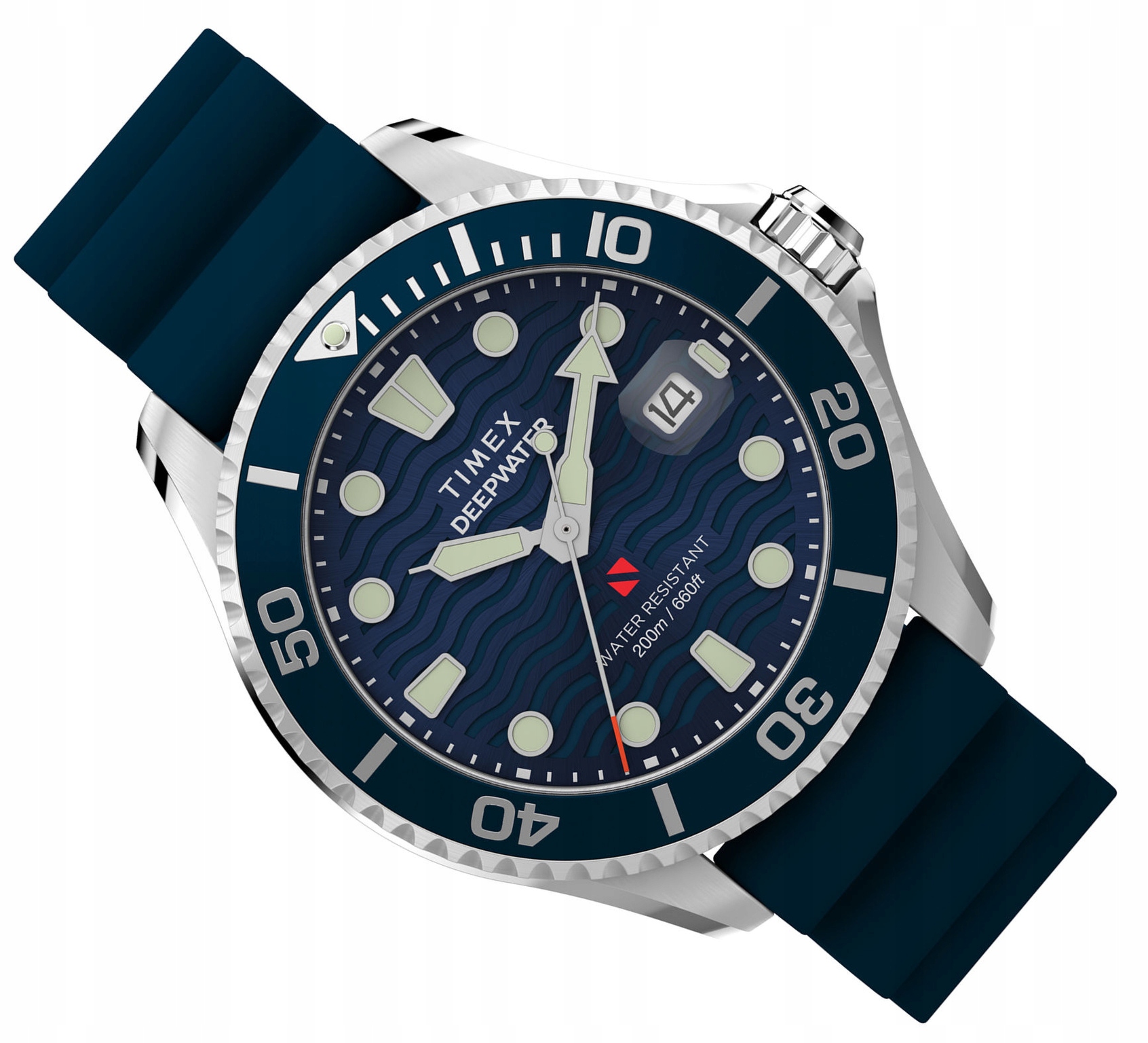 Sportovní Pánské Hodinky Timex Deepwater 200 M TW2W81500 Safírové Sklo