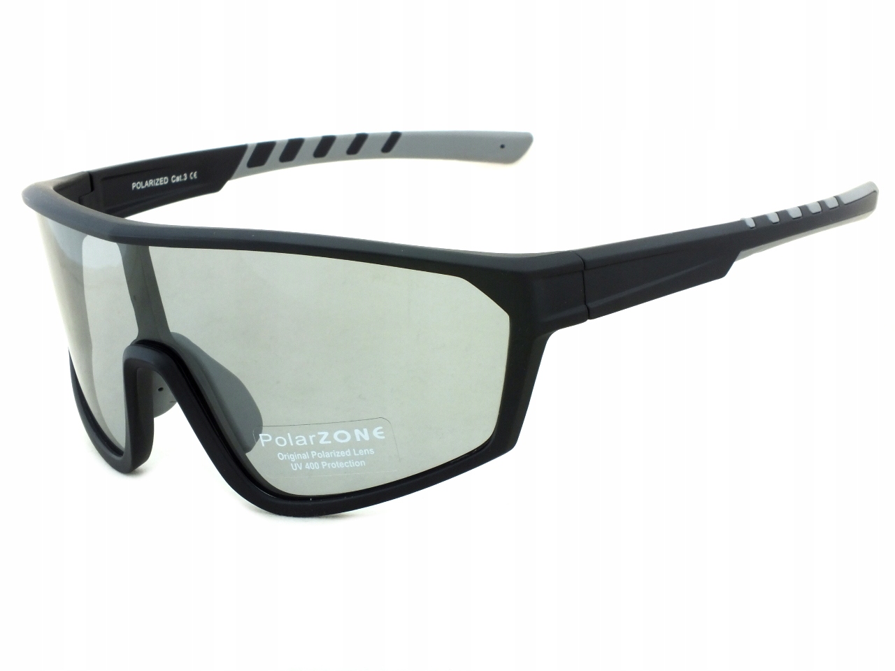 profesjonalne Okulary rowerowe PolarZONE z polaryzacją Fotochromowe zestaw