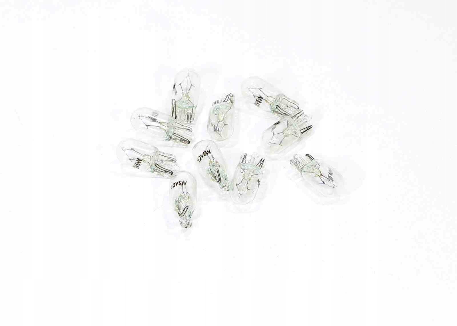 ŻARÓWKA 12V 5W T10 10SZT WB