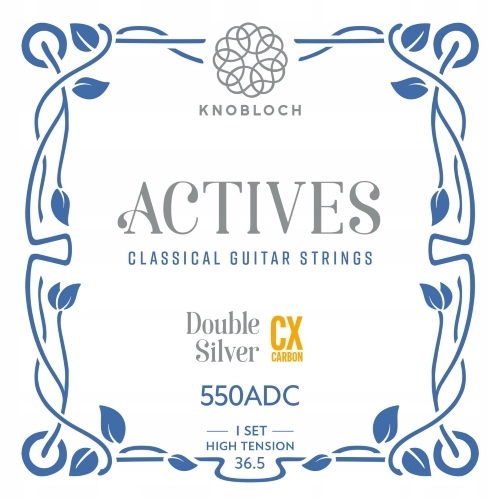 KNOBLOCH 550ADC KARBONOWE STRUNY DO GITARY KLASYCZNEJ CARBON HIGH TENSION
