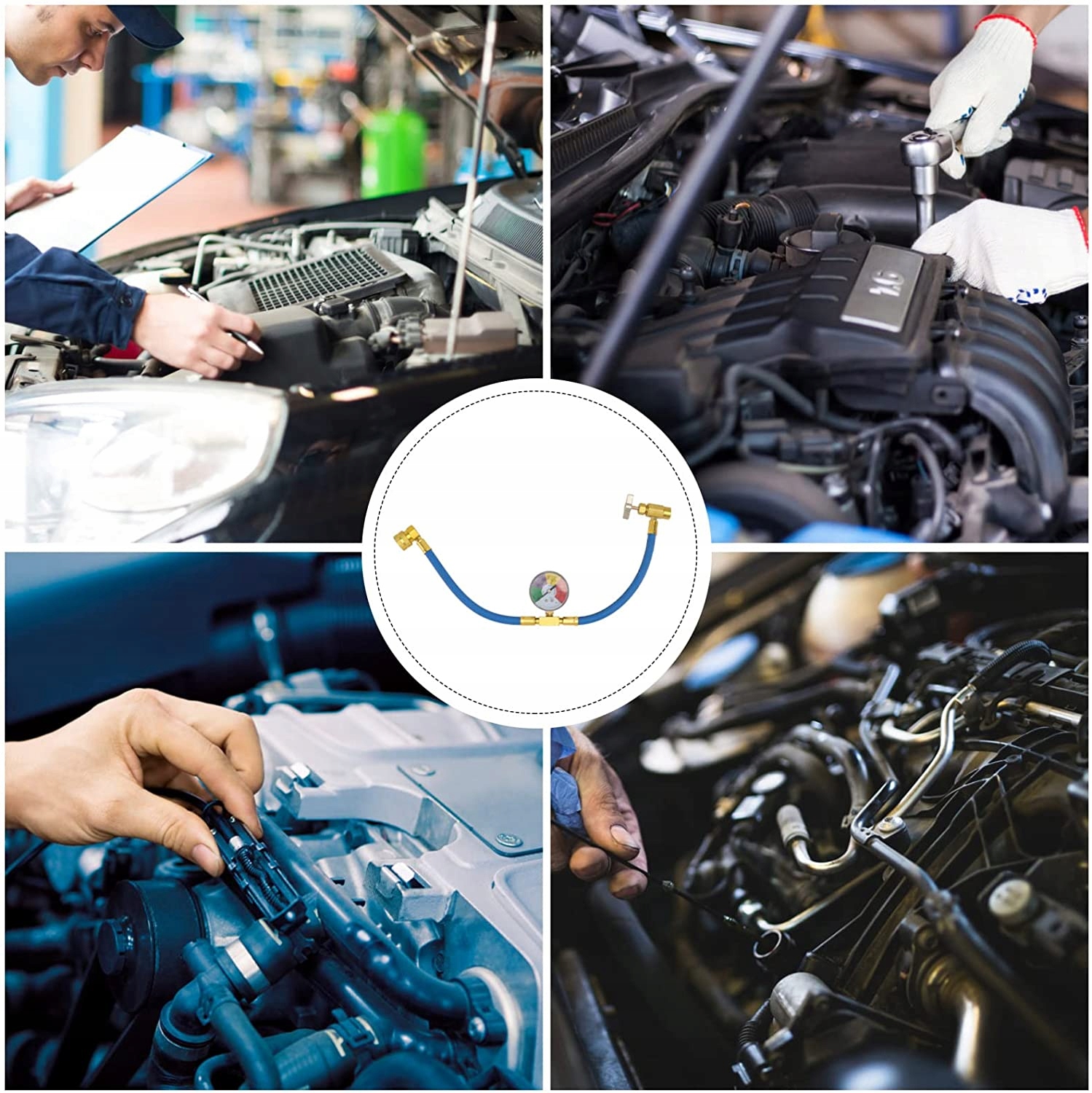 ZESTAW DO NAPEŁNIANIA CZYNNIKA CHŁODNICZEGO R134A EAN (GTIN) 0191491545986