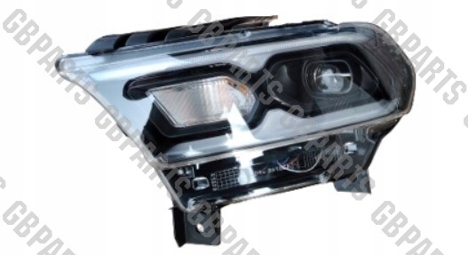 Led Lampa Černá Levá Dodge Durango 2021 2022-