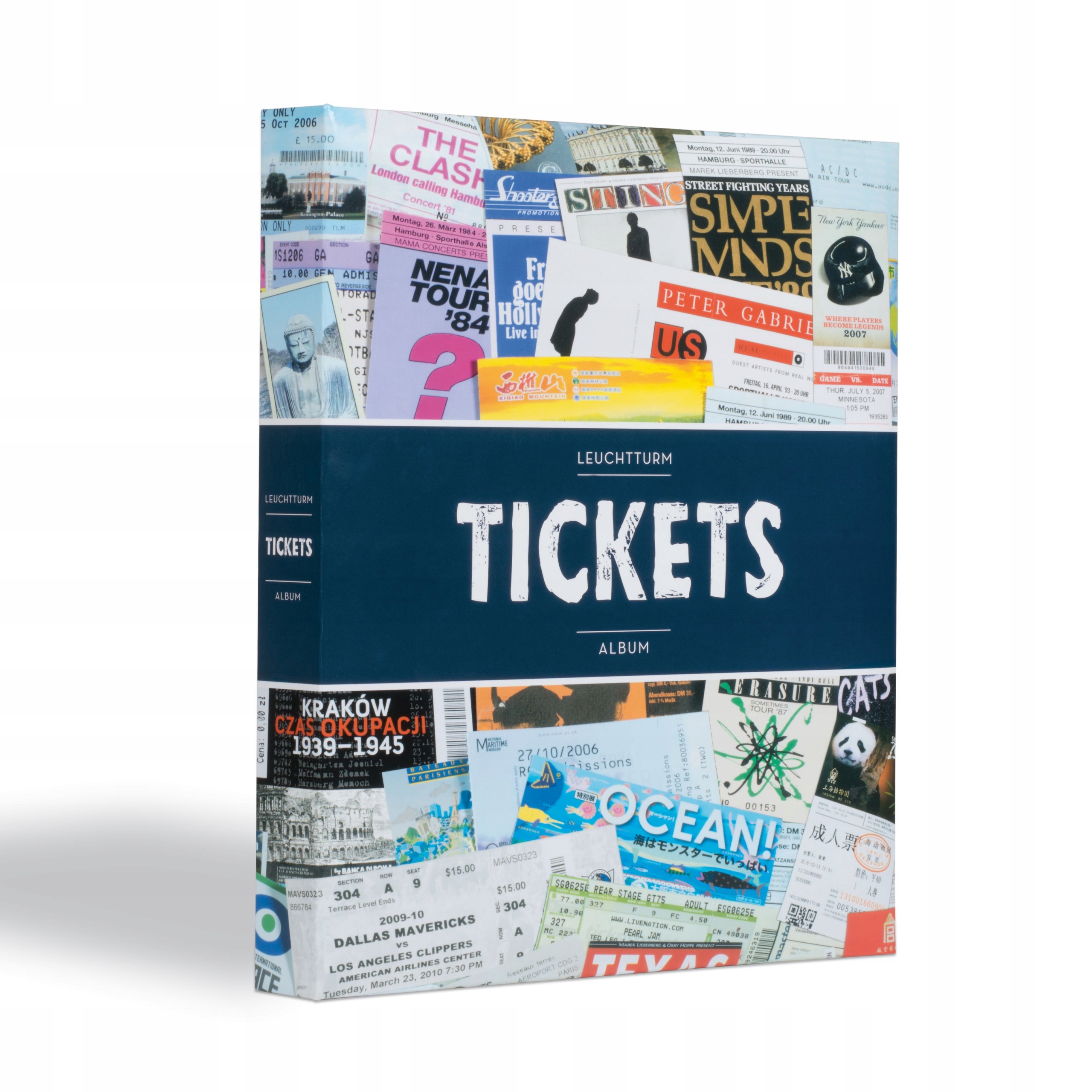 ALBUM NA BILETY I WEJŚCIÓWKI CONCERT TICKETS LEUCHTTURM