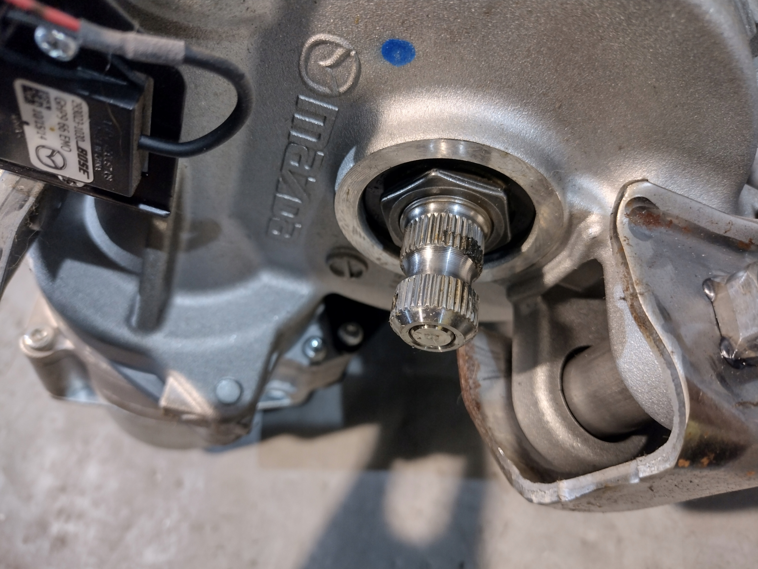 колонка рулевая насос гур mazda 6 III 3 GJ 2,0B JJ501-001771