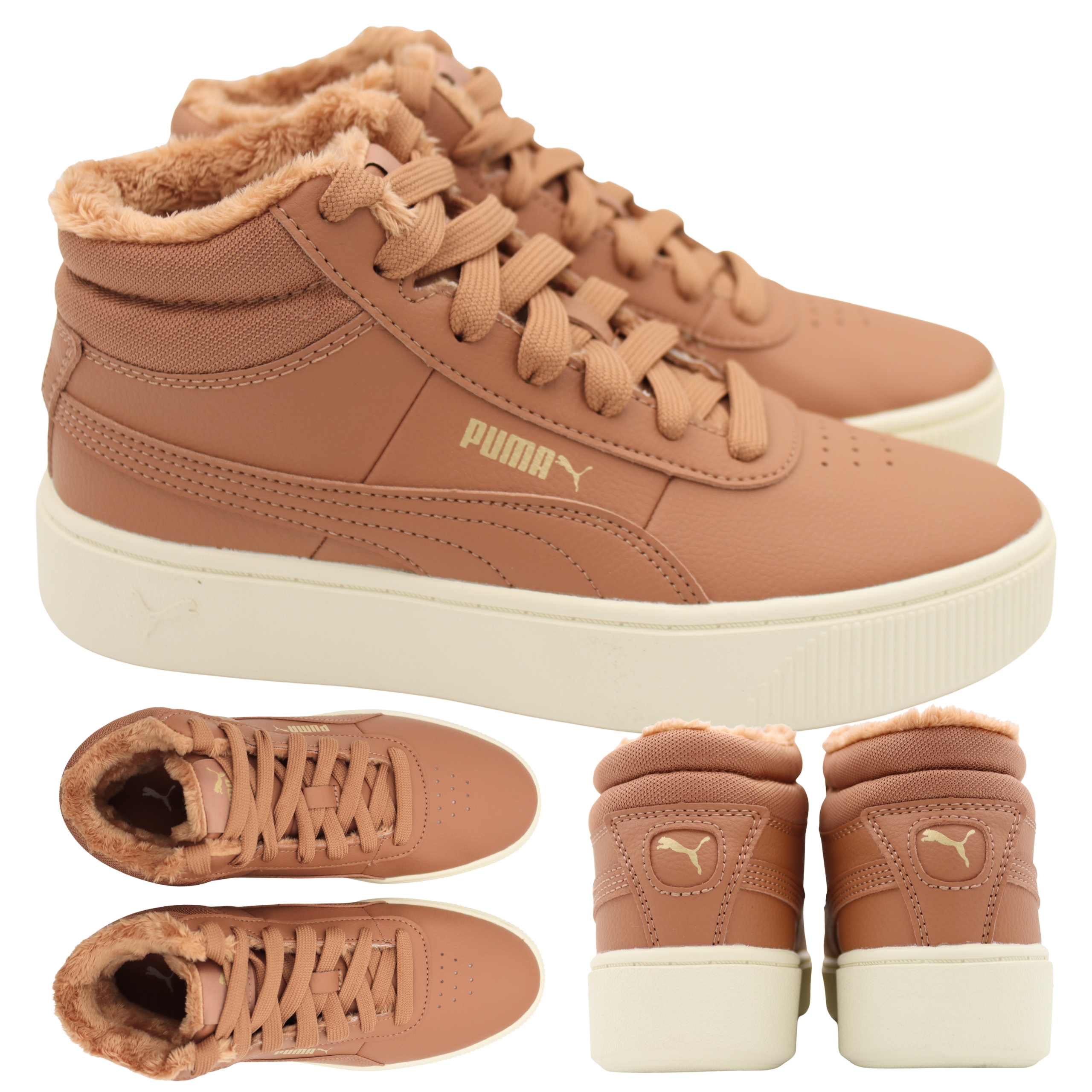 Dámské boty Puma Vikky Stacked 372205 03 sportovní vysoké pohodlné vel.