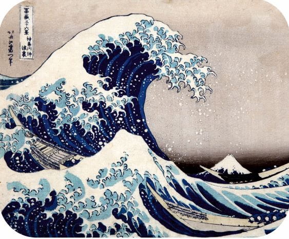 

Hokusai podkładka pod mysz