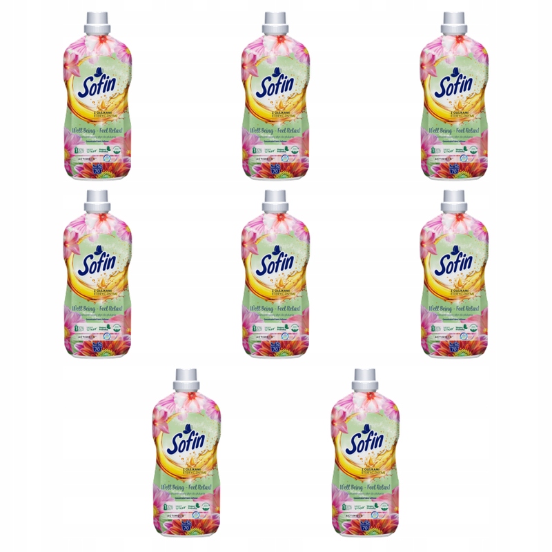 Sofin Well Being Feel Relax koncentrovaná tekutá aviváž 1,4 l X8